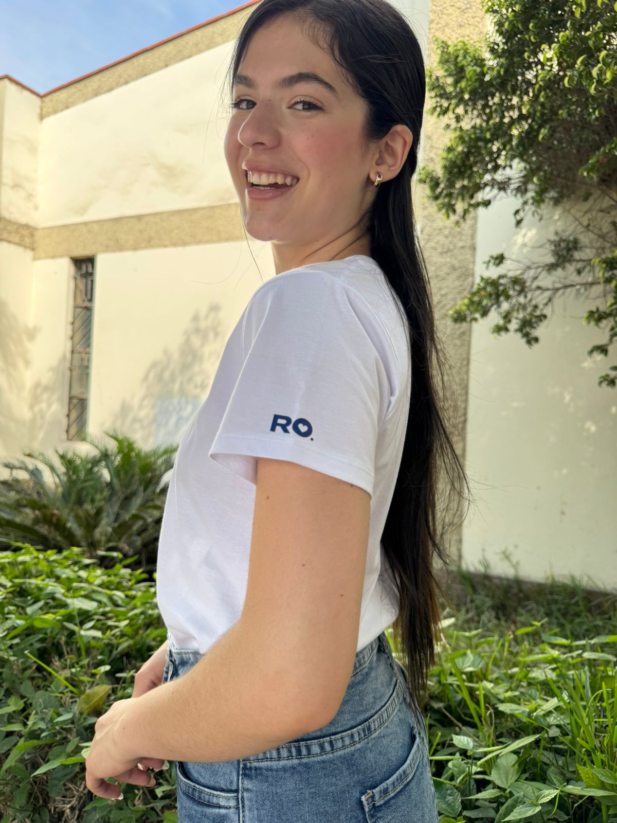 T-Shirt Mariposa - Blanco