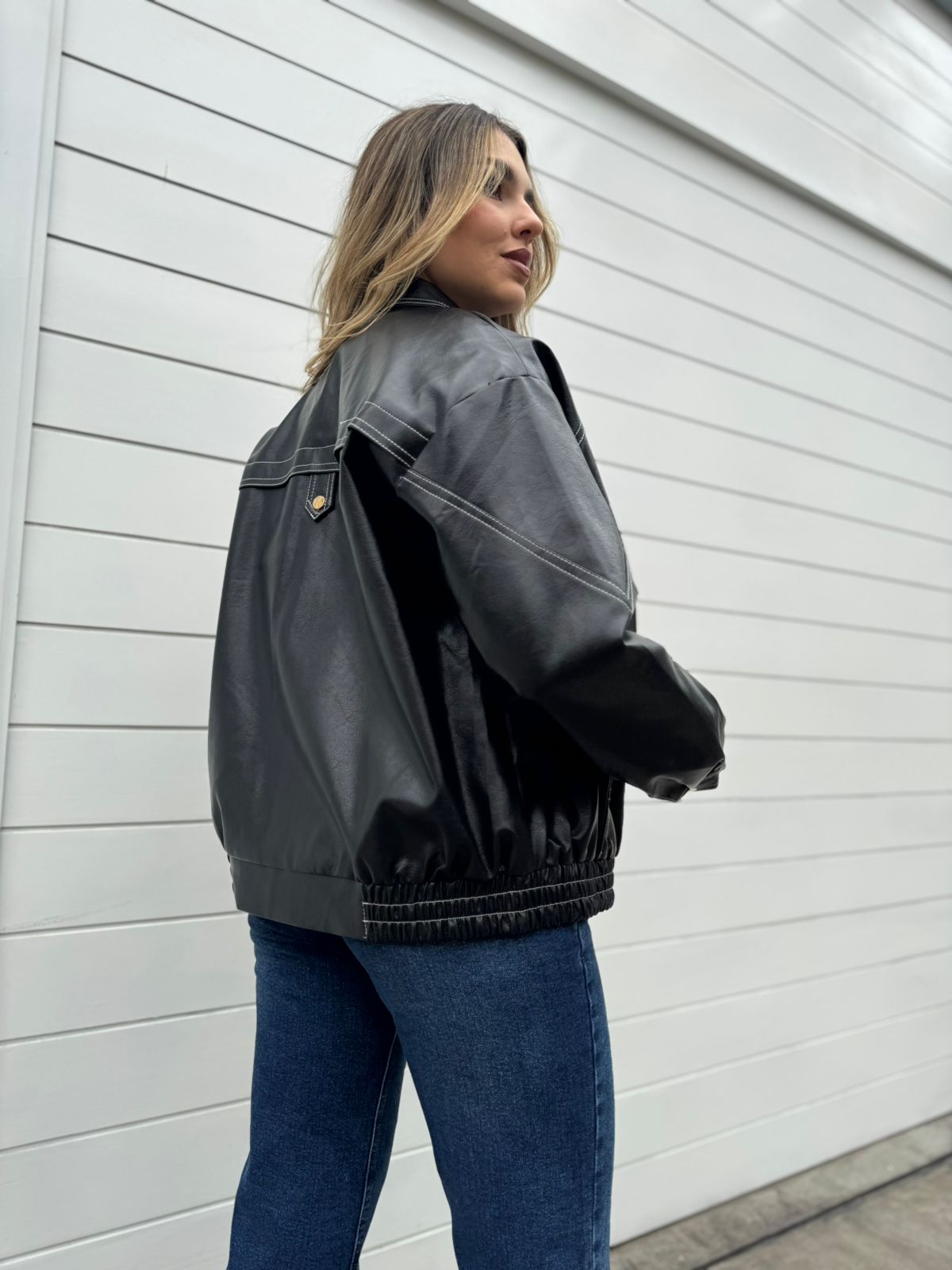 Casaca Madeleine - Negro