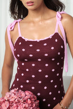 Vestido Adelene - Vino