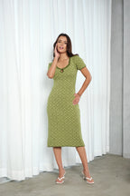 Vestido Amelie - Pistacho