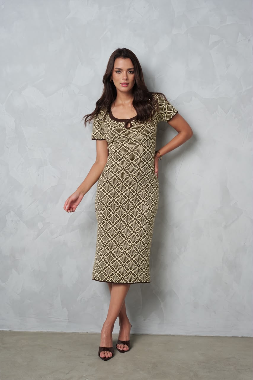 Vestido Amelie - Chocolate