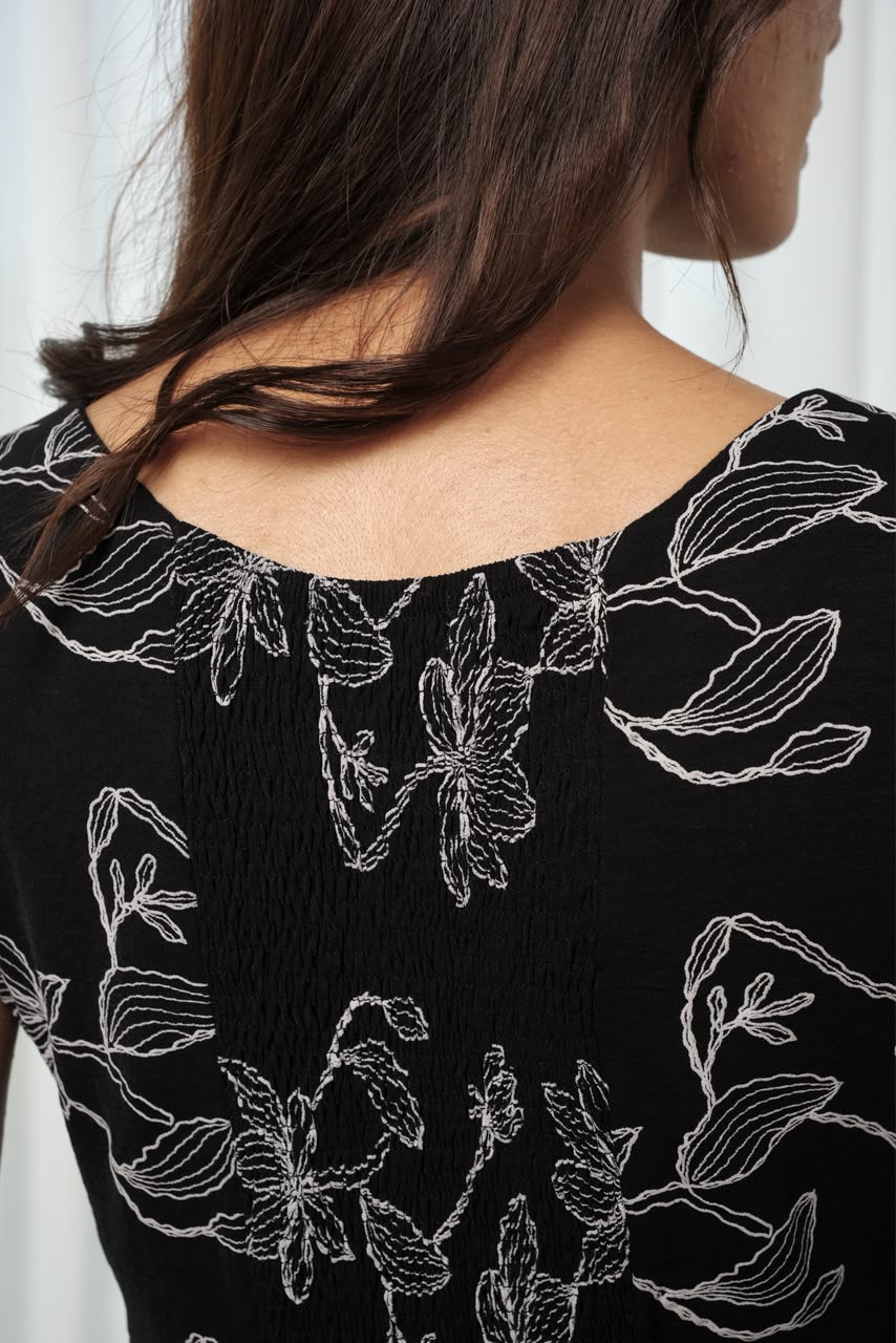 Vestido Jazzy - Negro