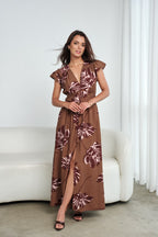 Vestido Alisson - Chocolate Flowers