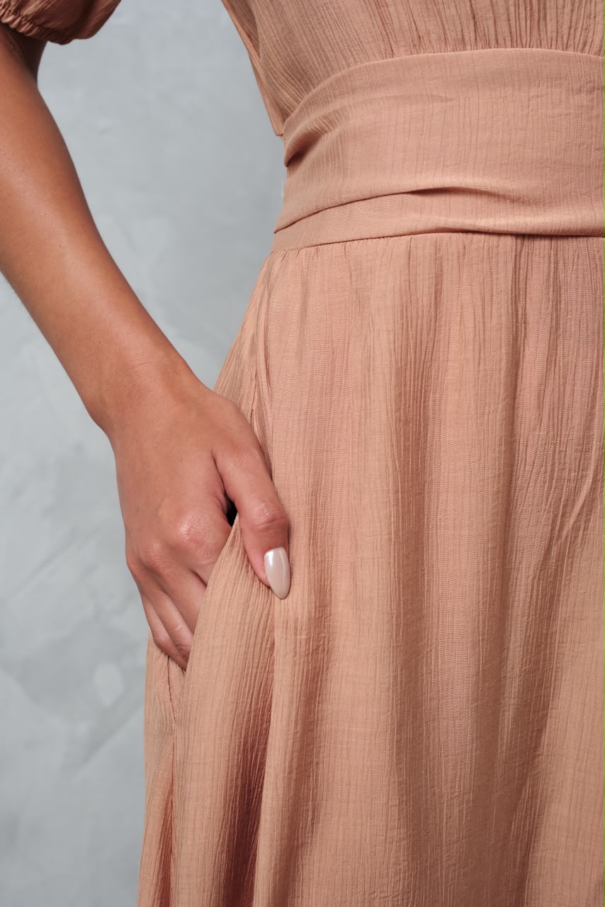 Vestido Ellie - Beige
