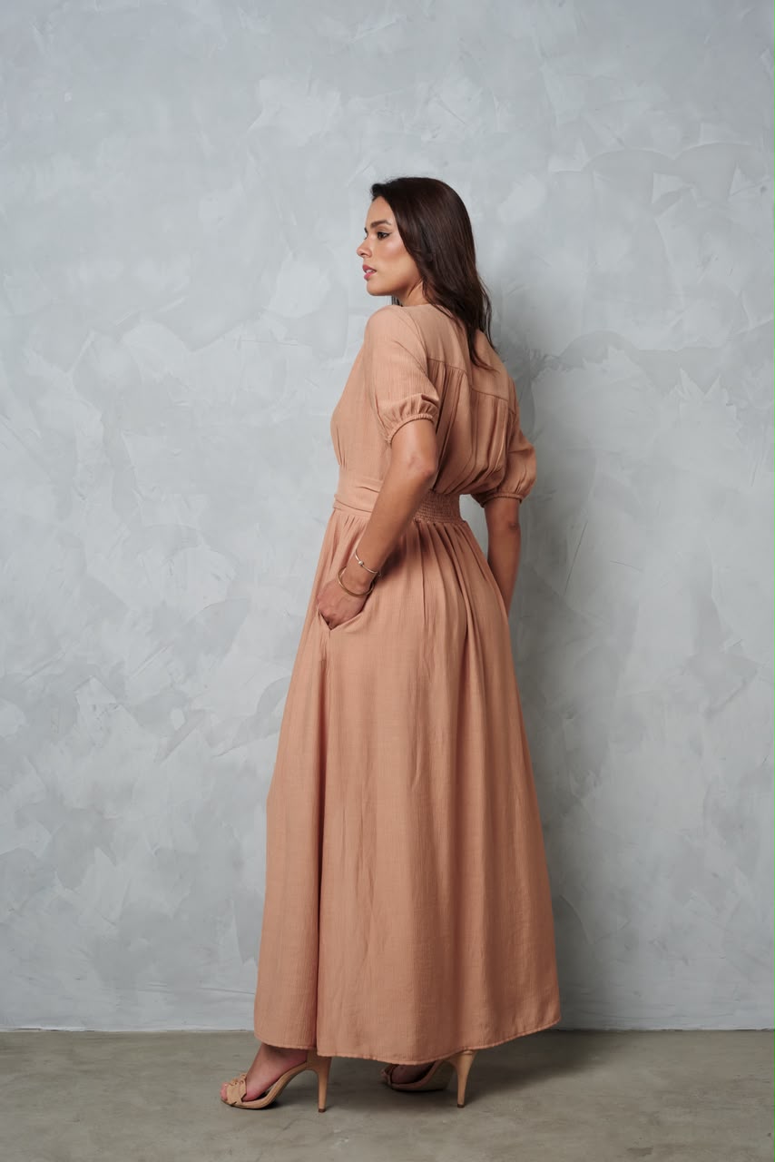 Vestido Ellie - Beige