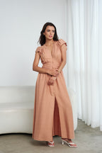 Vestido Alisson - Camel