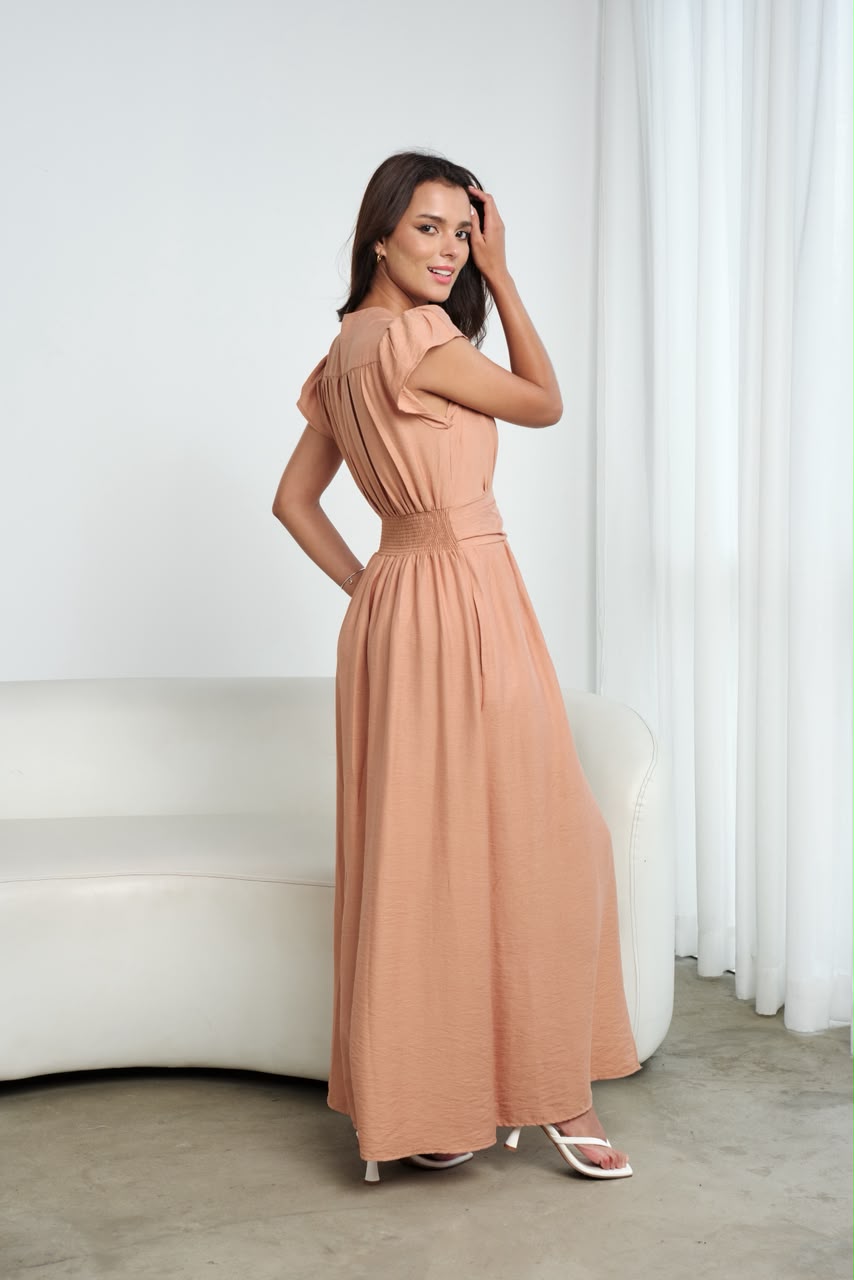 Vestido Alisson - Camel