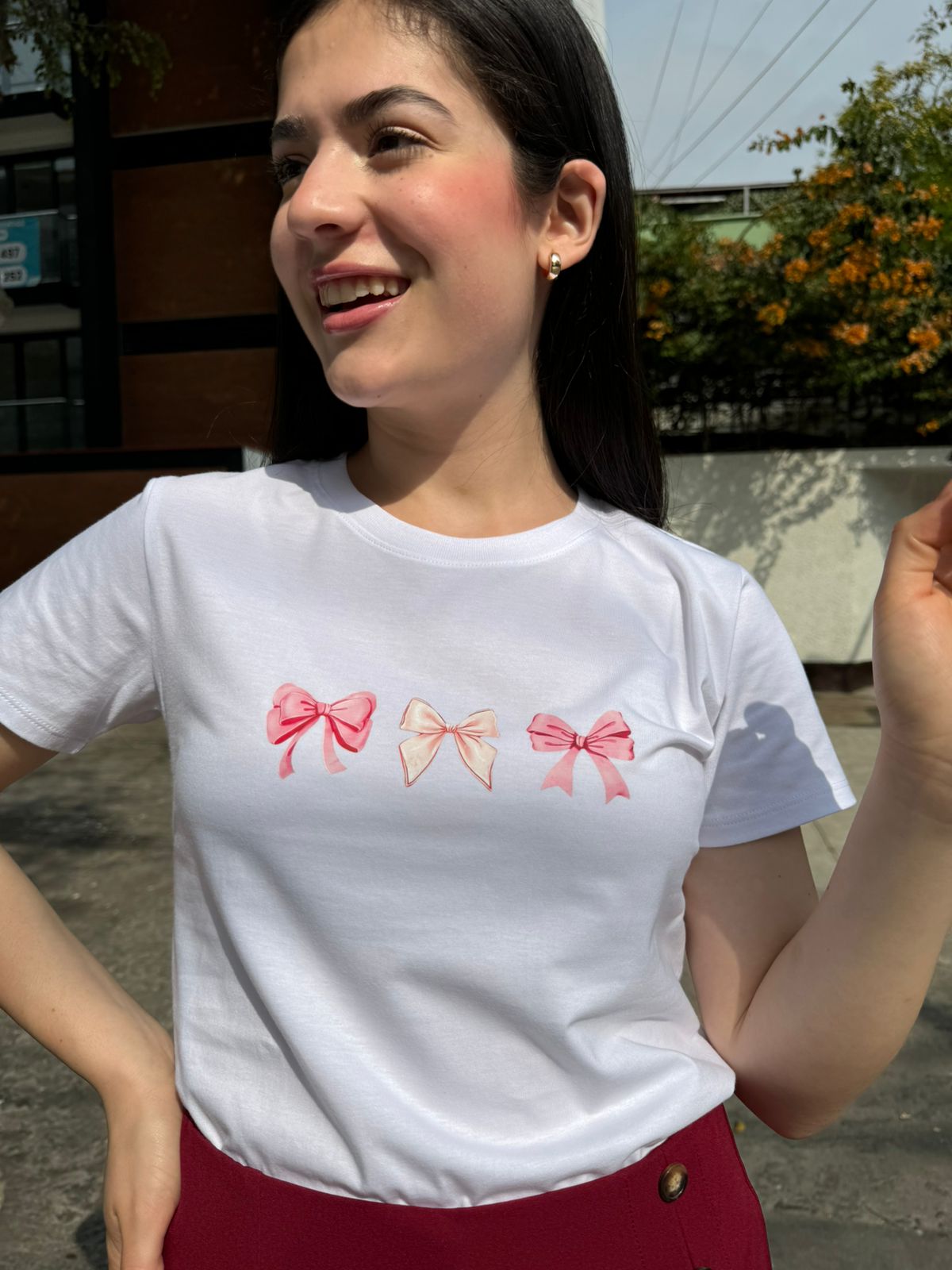 T-Shirt Lazos - Blanco