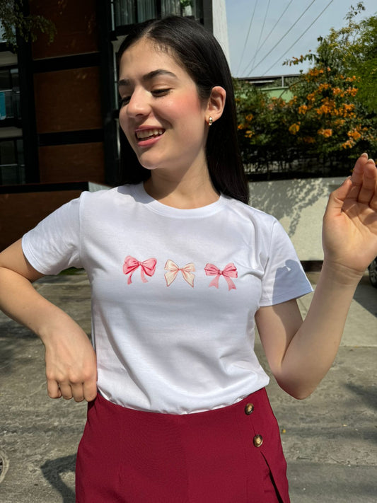 T-Shirt Lazos - Blanco