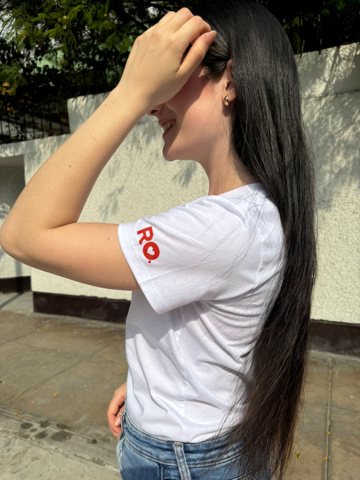 T-Shirt Vive - Blanco