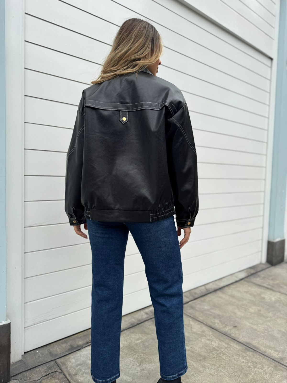 Casaca Madeleine - Negro