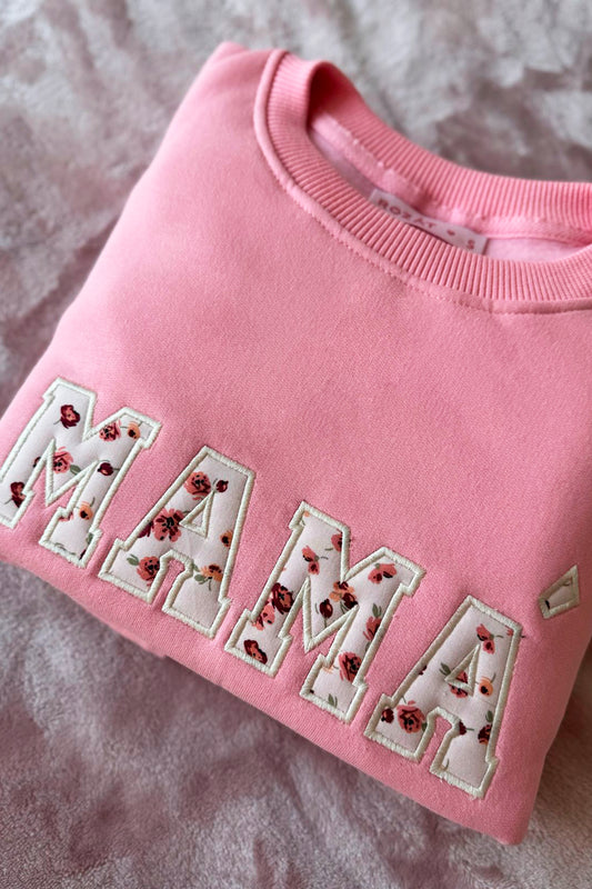 Polera Mamá - Rosa vivo