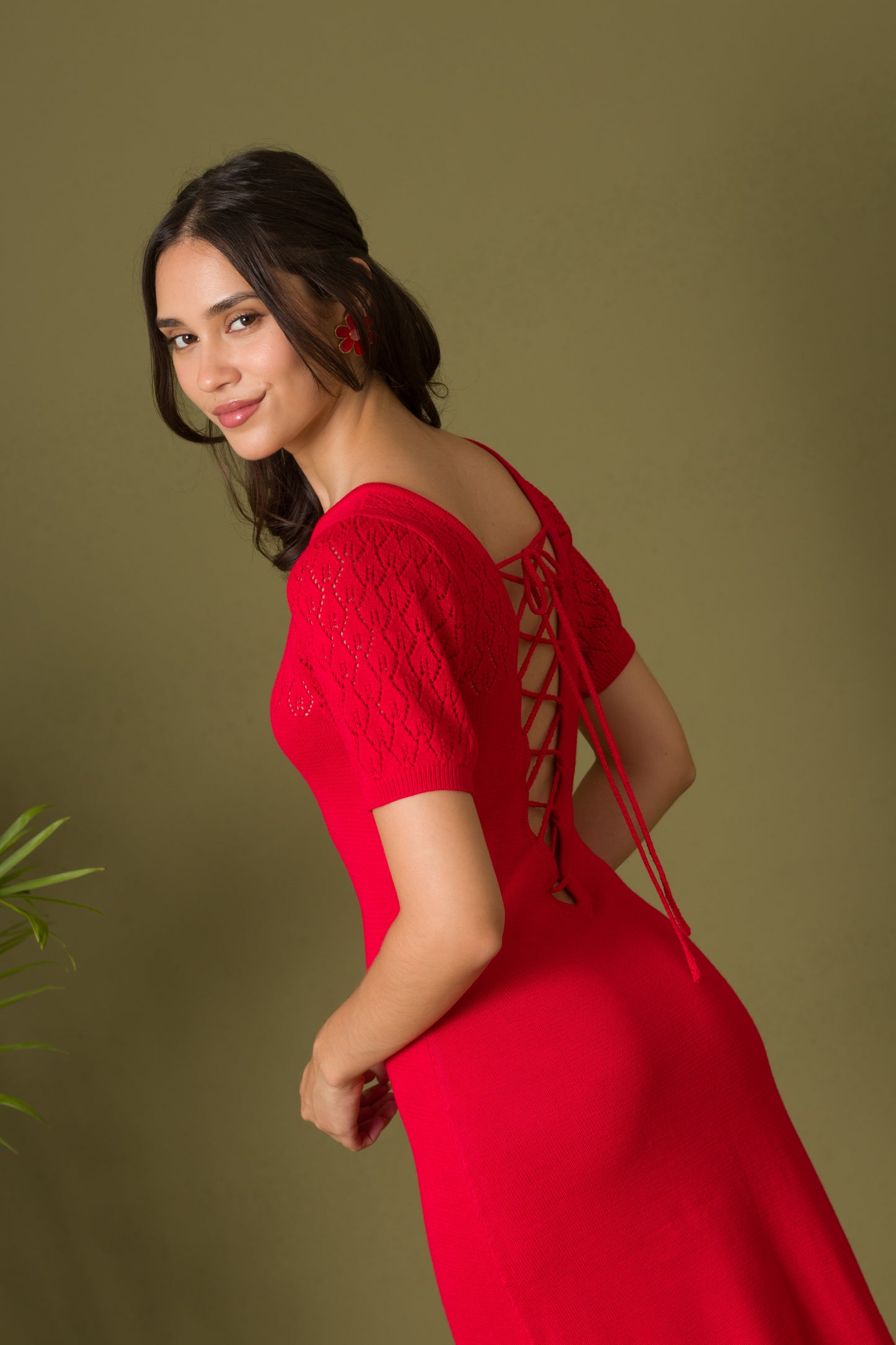 Vestido Valentina - Rojo