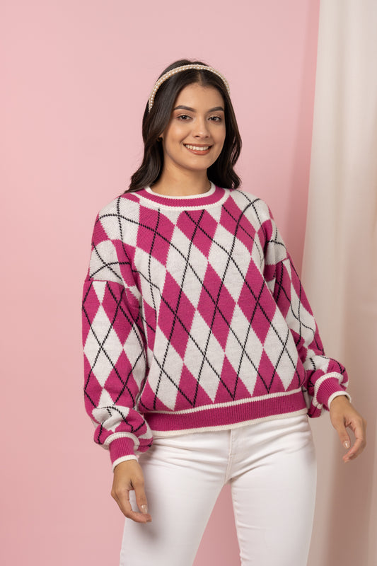 Chompa Laura - Fucsia