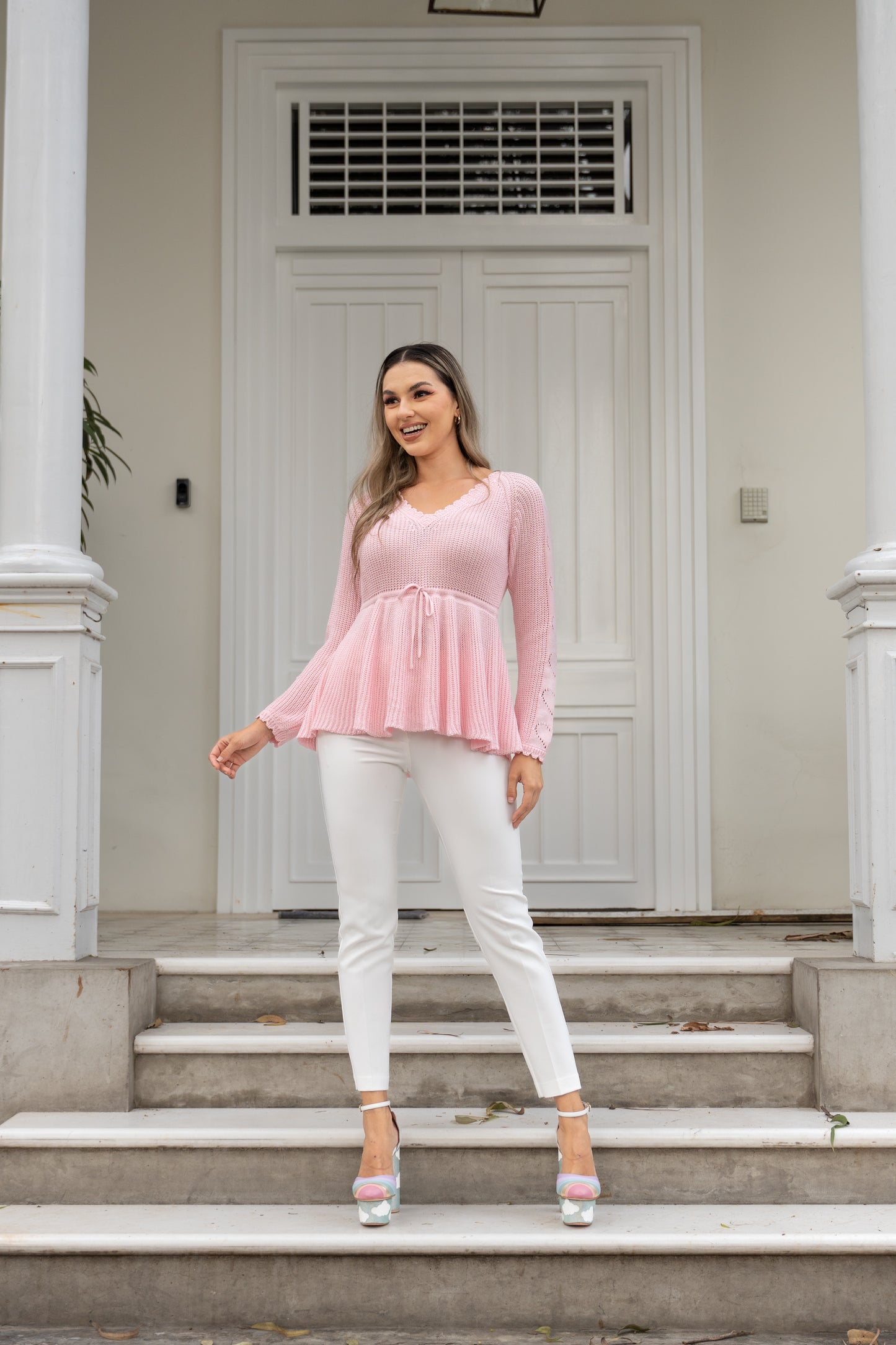 Chompa Lara - Rosa