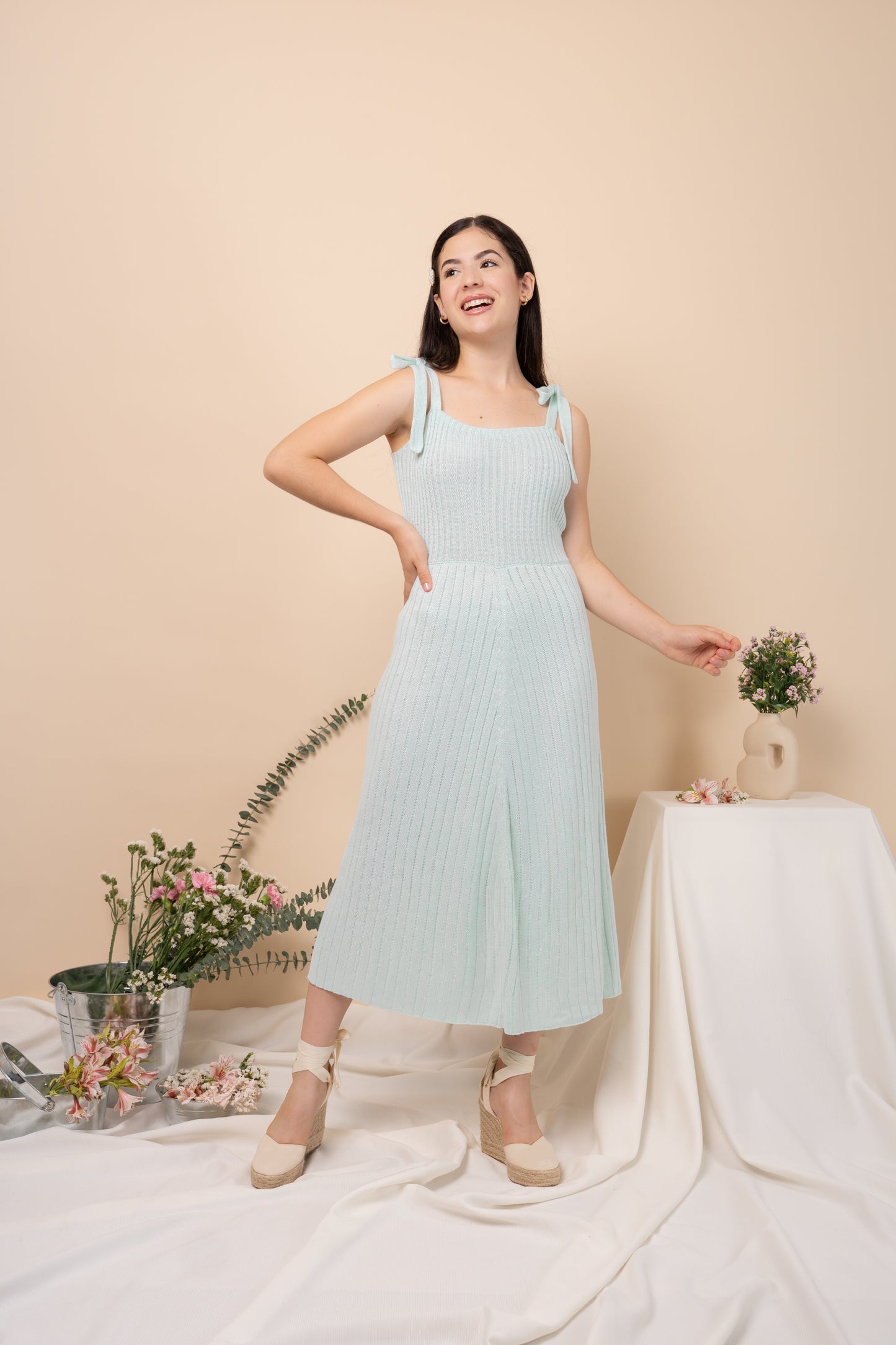 Vestido Sol - Verde Agua
