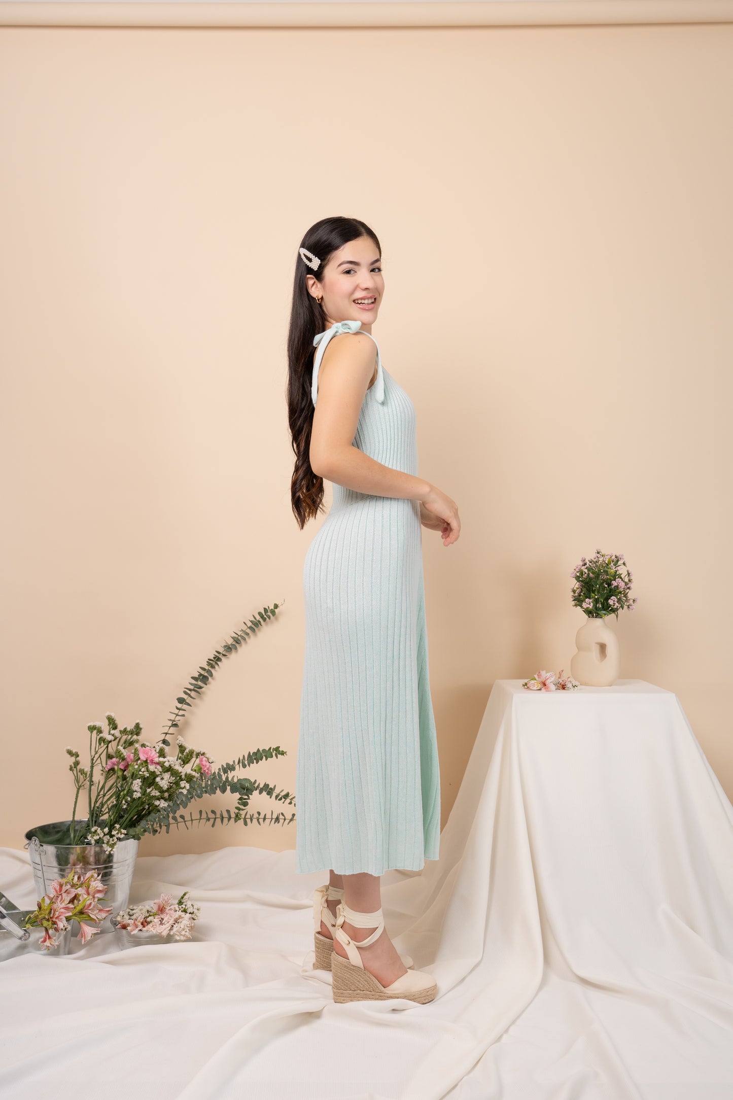 Vestido Sol - Verde Agua