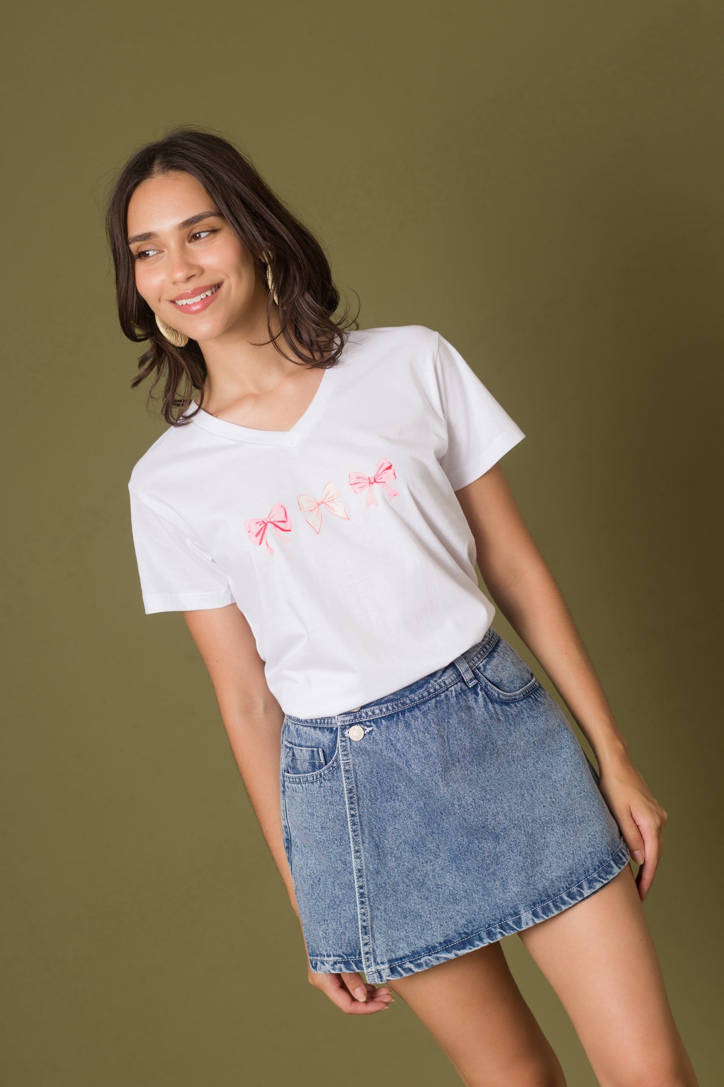 Falda Short  Denim Mey
