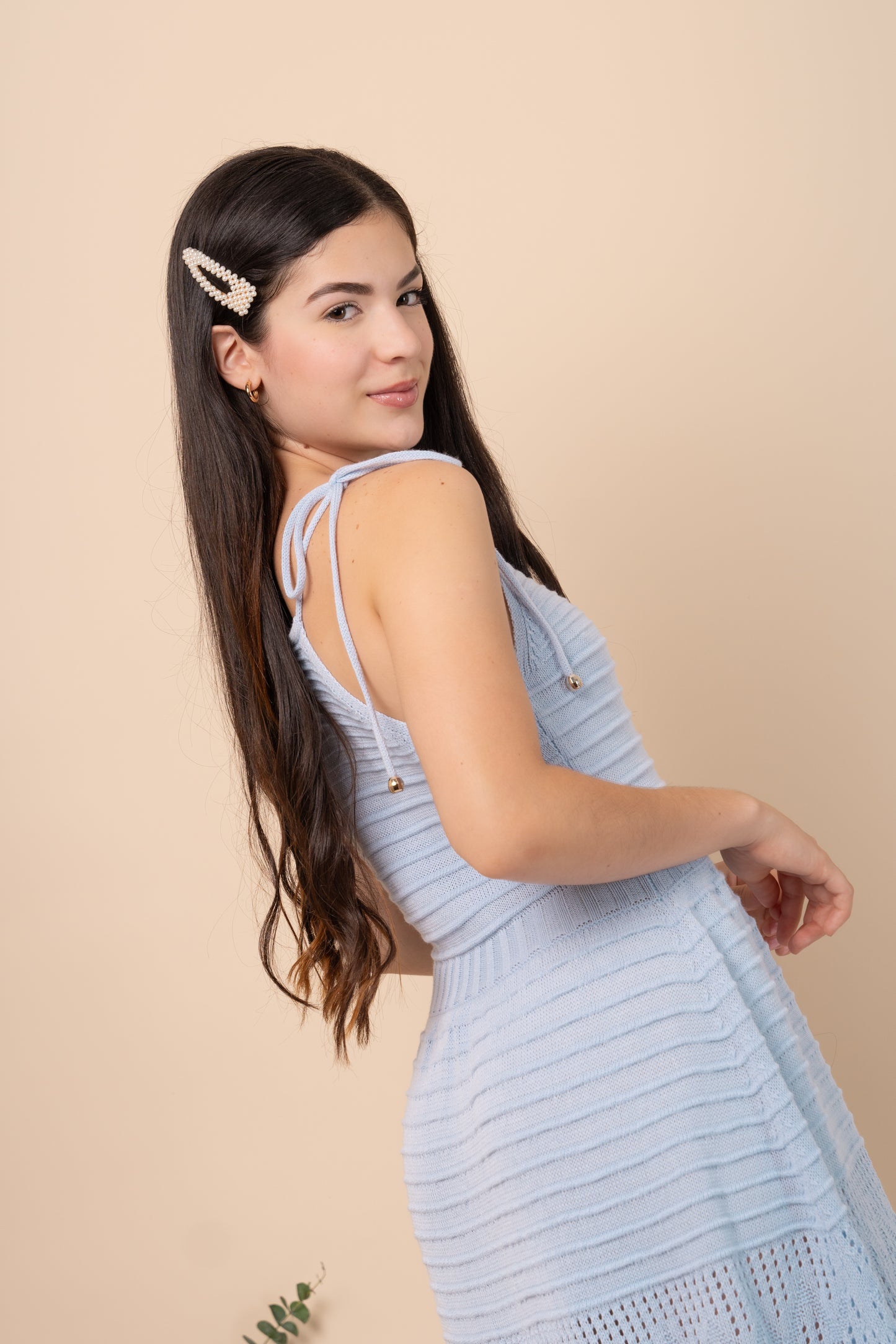 Vestido Aura - Celeste