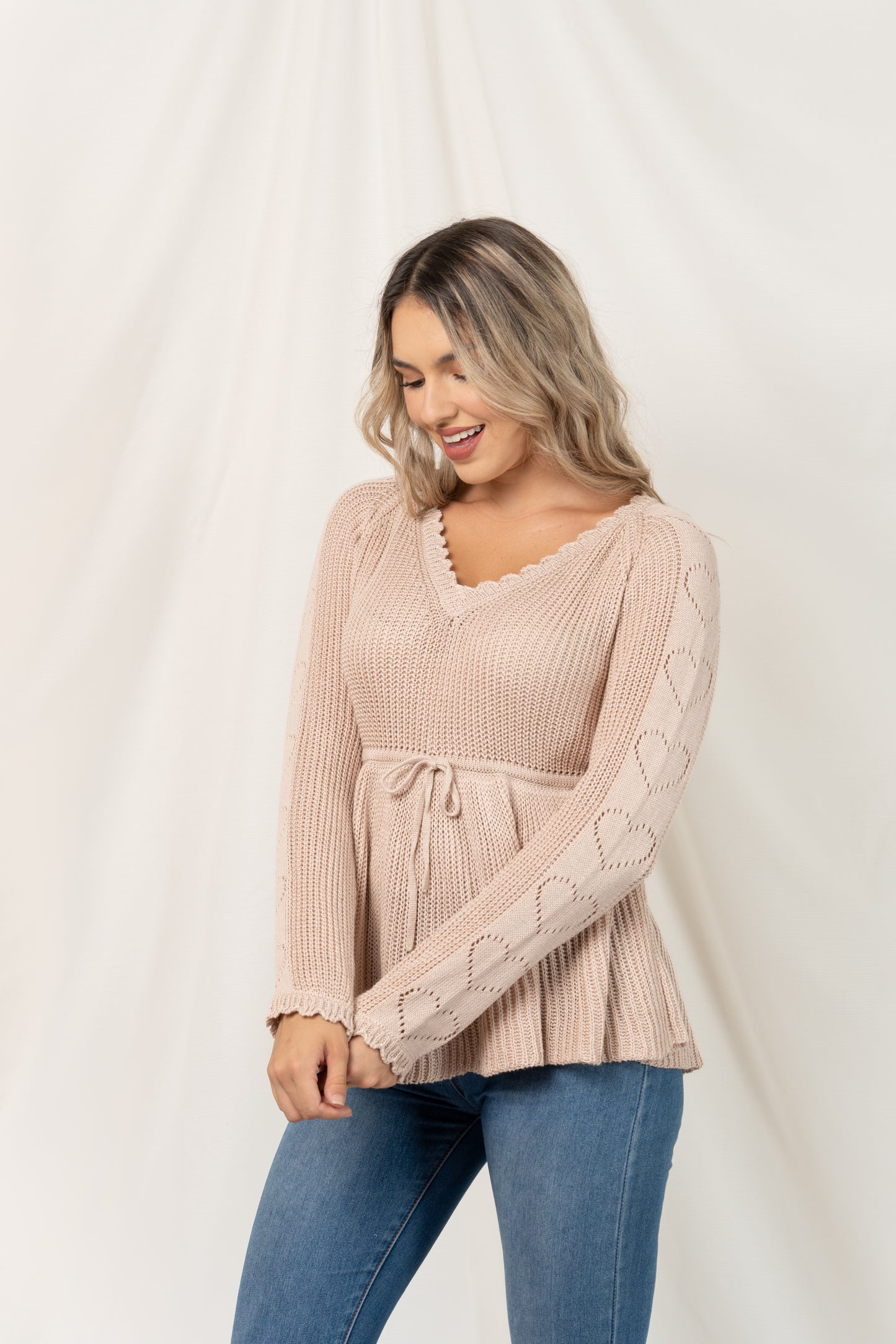 Chompa Lara - Beige