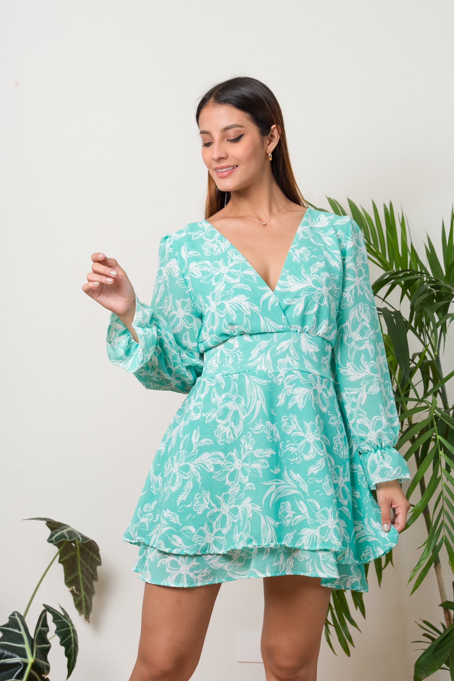 Vestido Estrella - Verde agua